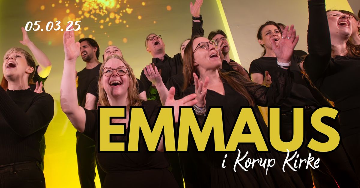 Gospelkoncert med Emmaus og Mette Risager - i Korup Kirke