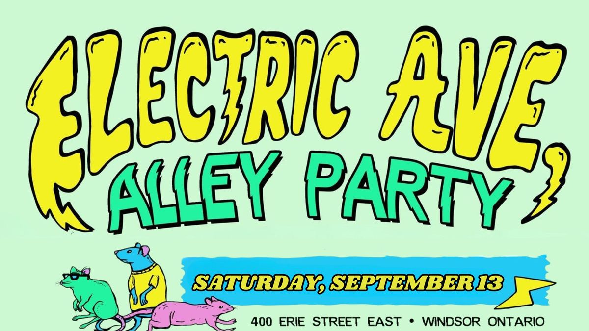 2025 Electric Avenue Alley Party