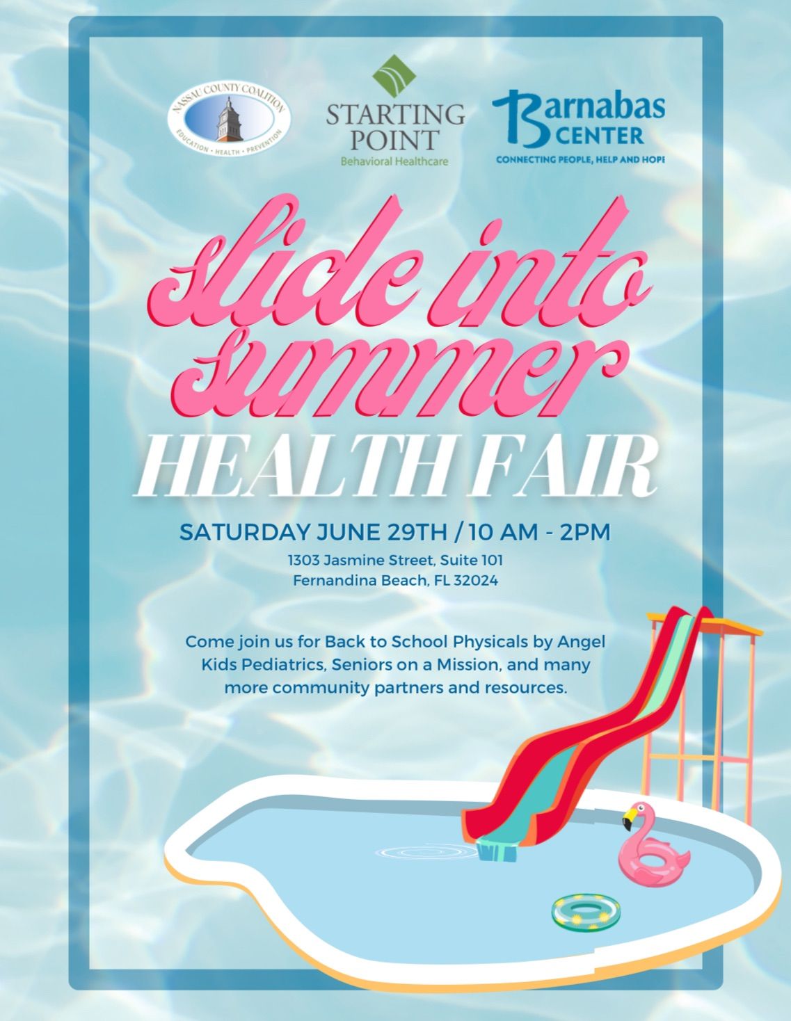 Slide Into Summer Health Fair 