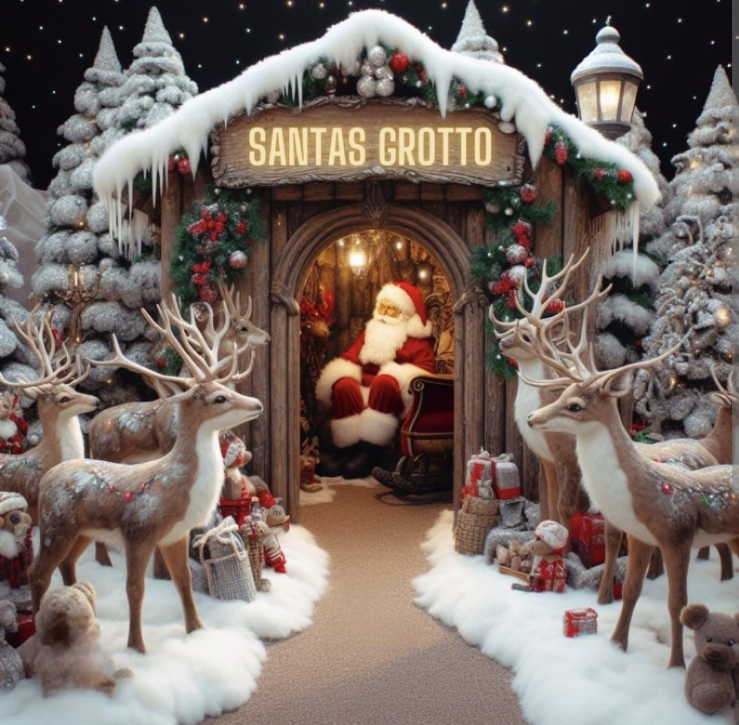 Santa's Visit to the Grotto