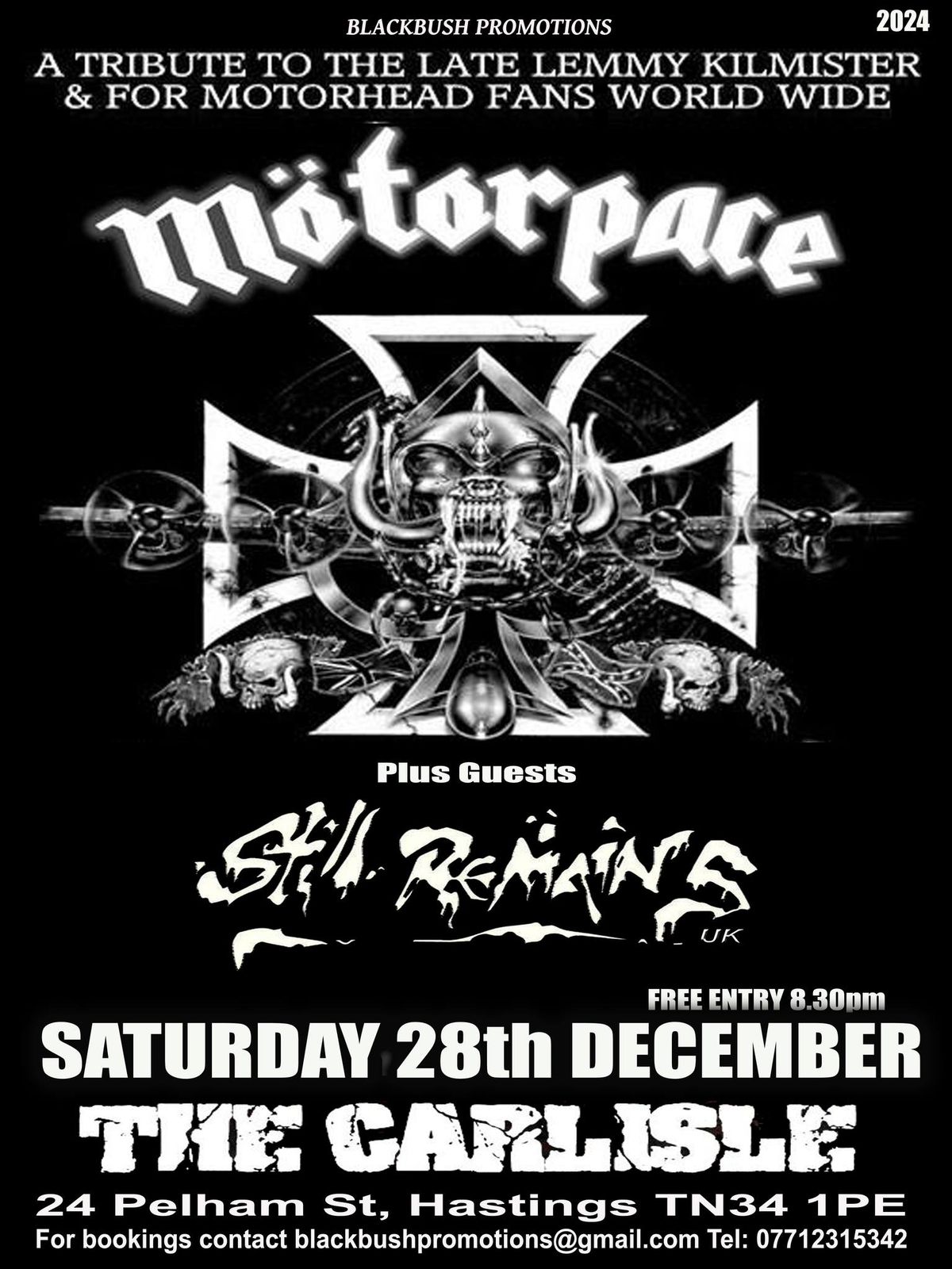 MOTORPACE + STILL REMAINS @ THE CARLISLE HASTINGS