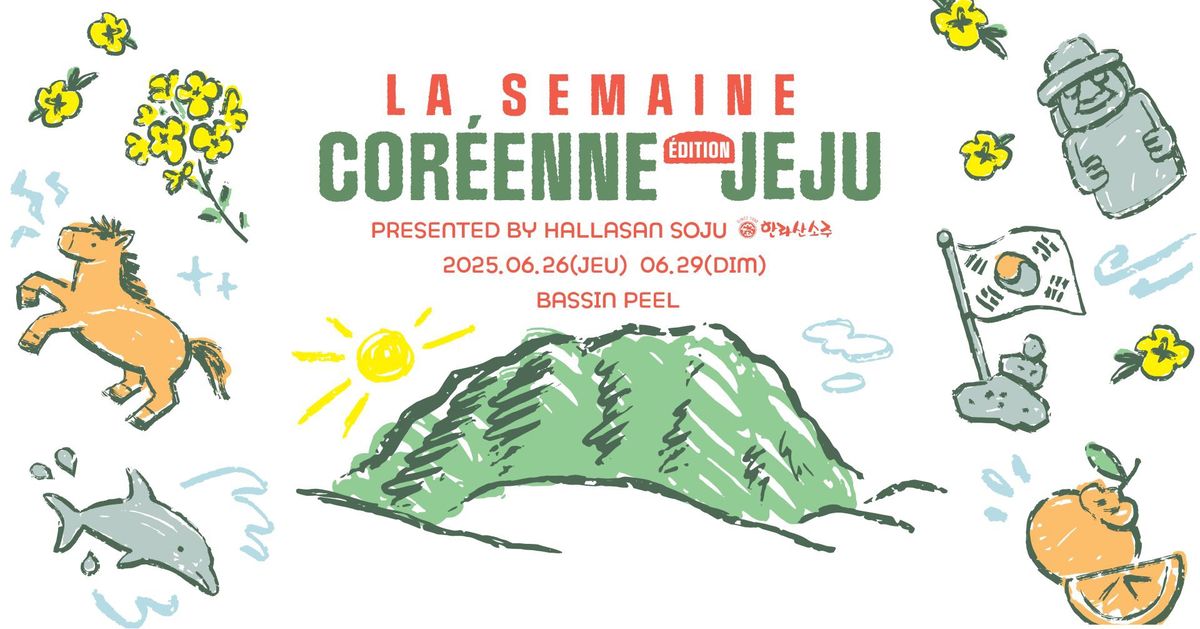 La semaine cor\u00e9enne \u00e9dition jeju