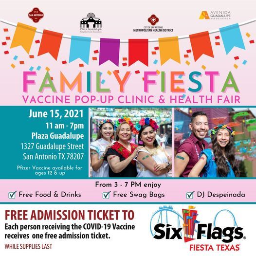 Family Fiesta - Vaccine Pop-Up Clinic and Health Fair