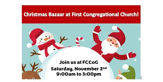 Christmas Bazaar at First Congregational Church