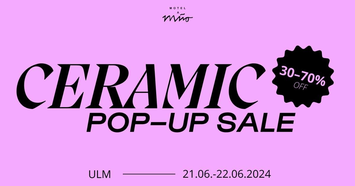 Pop Up Sale Ulm
