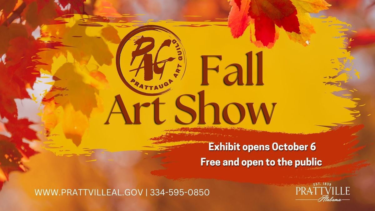 Fall Art Show - Prattauga Art Guild