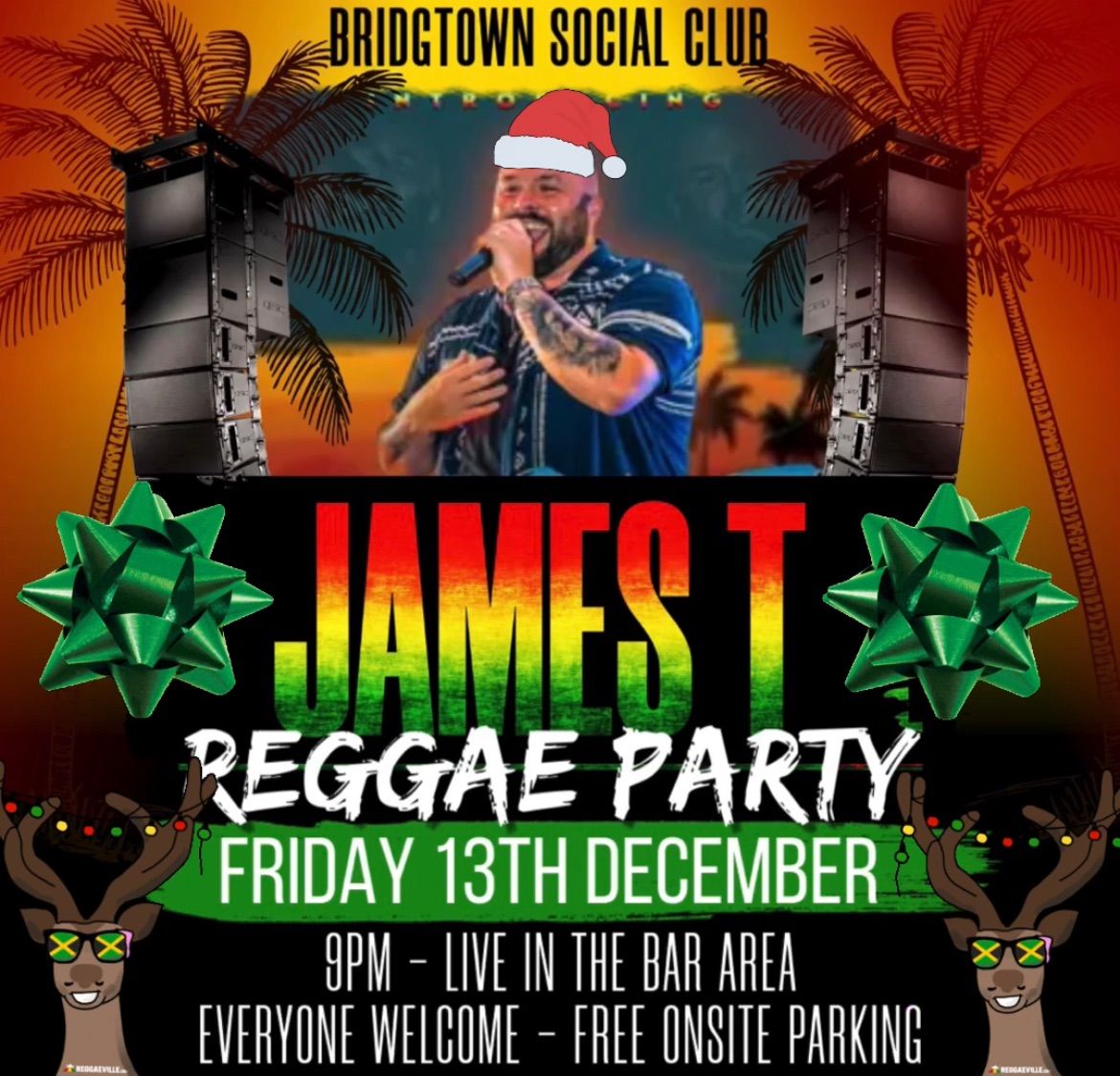 James T Reggae Xmas Party 