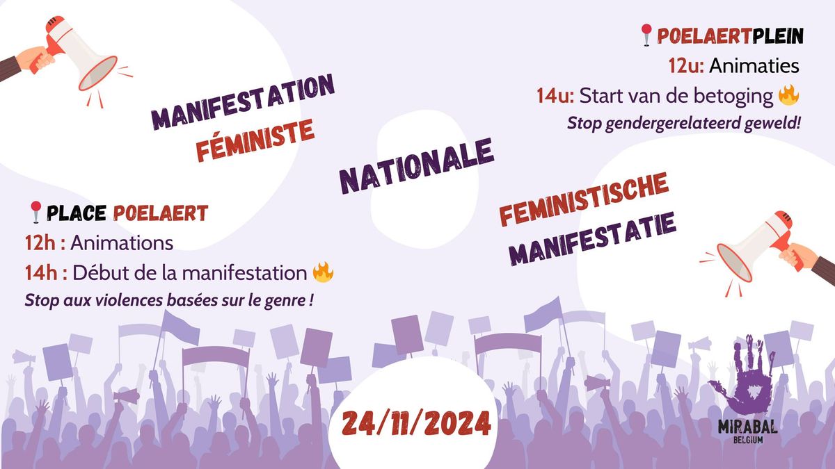 Stop violences sexistes et sexuelles ! Stop seksistisch en seksueel geweld !