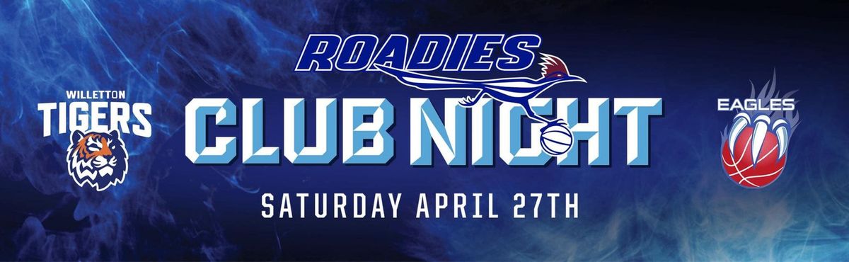 Roadies NBL1 Club Night