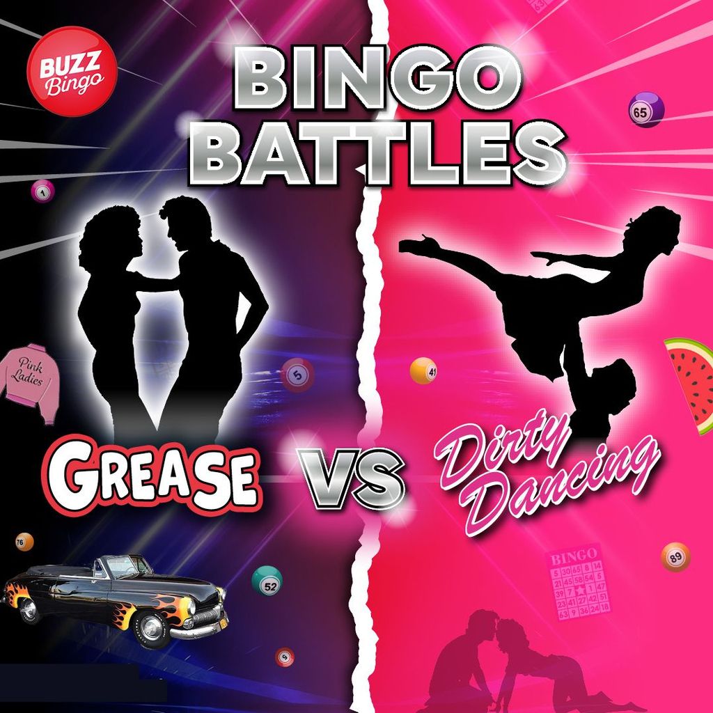 Bingo Battles: Grease vs Dirty dancing - Bristol 19\/5\/23
