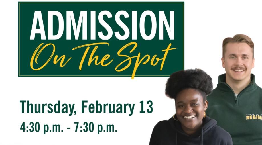 Admission on the Spot: Regina