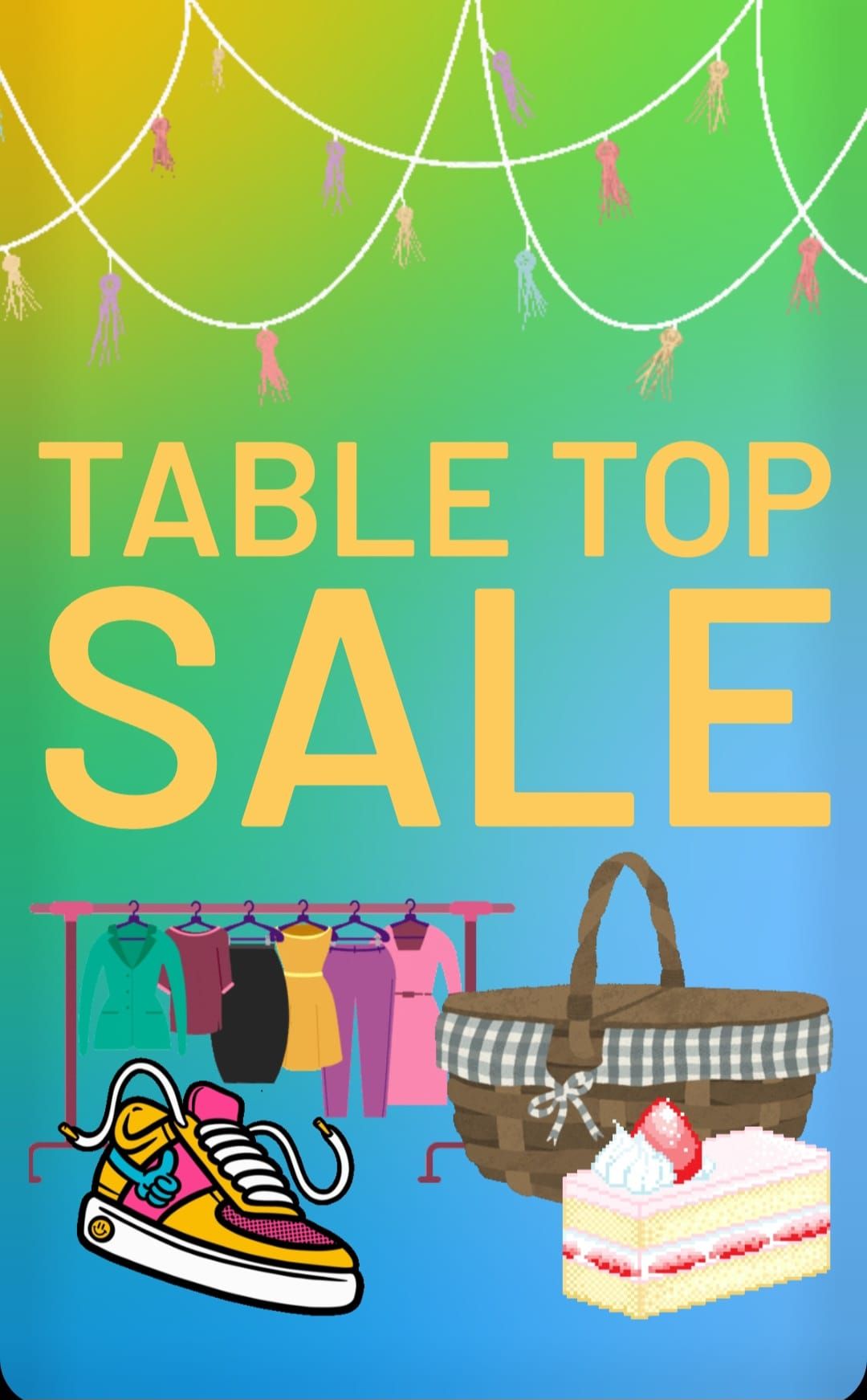 Tabletop Sale