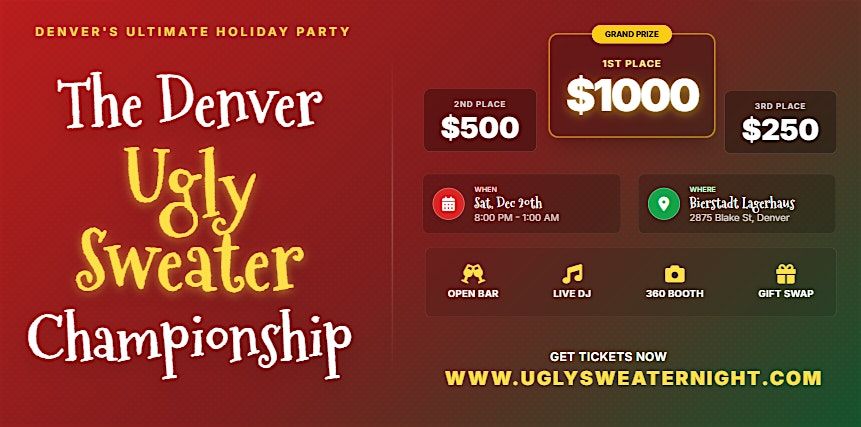 The Denver Ugly Sweater Championship
