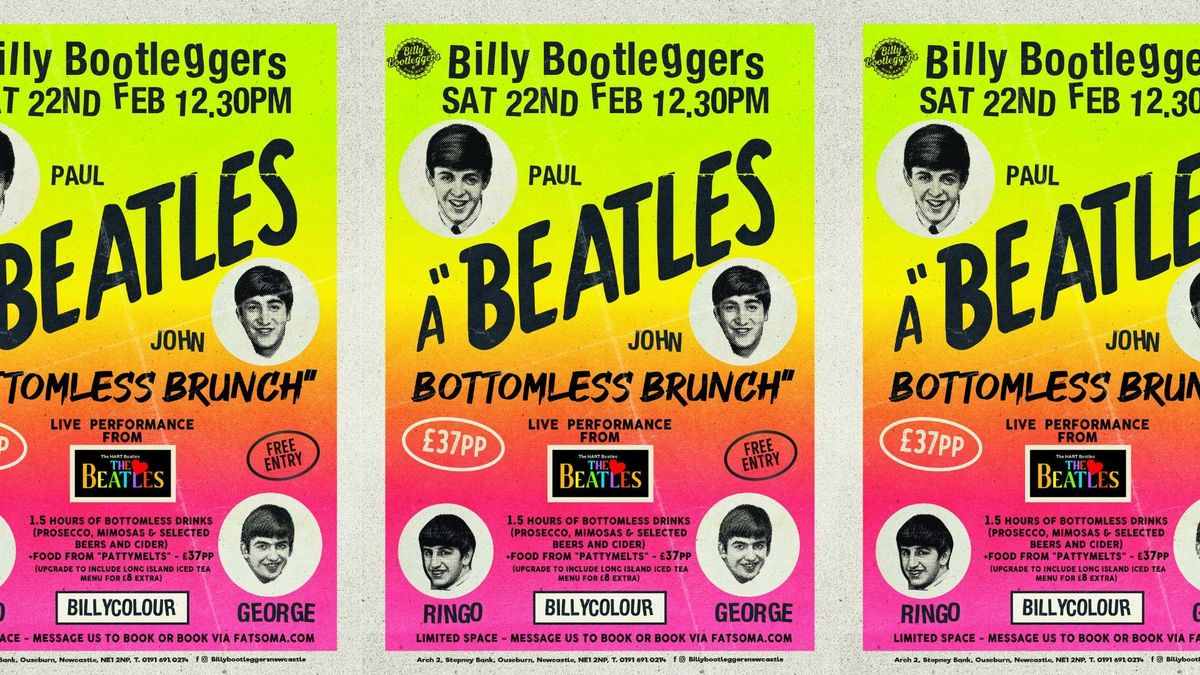 Beatles Bottomless Brunch - LIVE