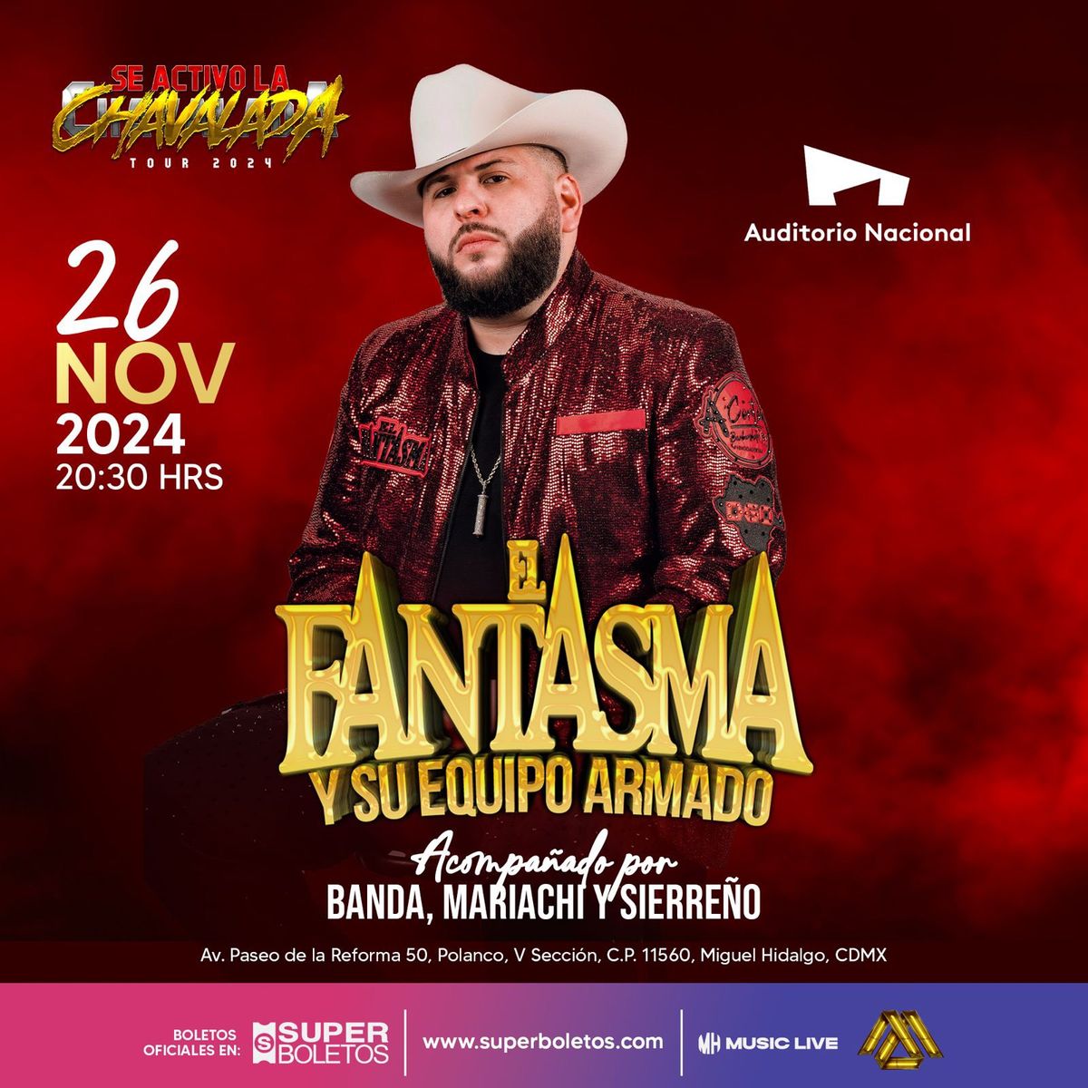 El Fantasma En El Auditorio Nacional 