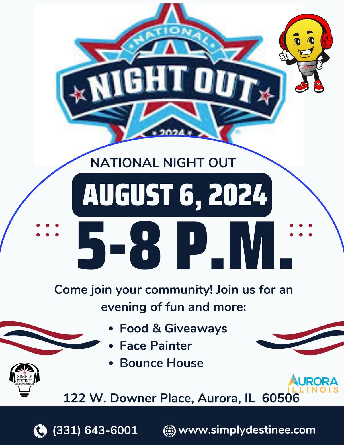 National Night Out 2024, Simply Destinee Youth Center, Aurora, 6 August 