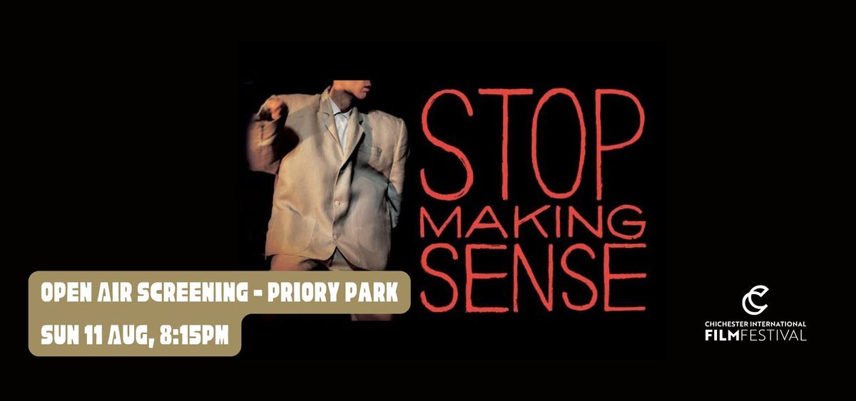 Open Air Cinema - Stop Making Sense