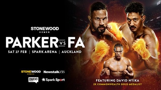 Parker Vs Fa Spark Arena Auckland 27 February 2021 Spark Nz Auckland 27 February 2021
