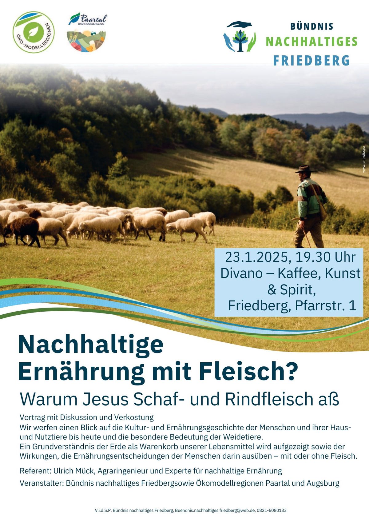 Nachhaltige Ern\u00e4hrung mit Fleisch?