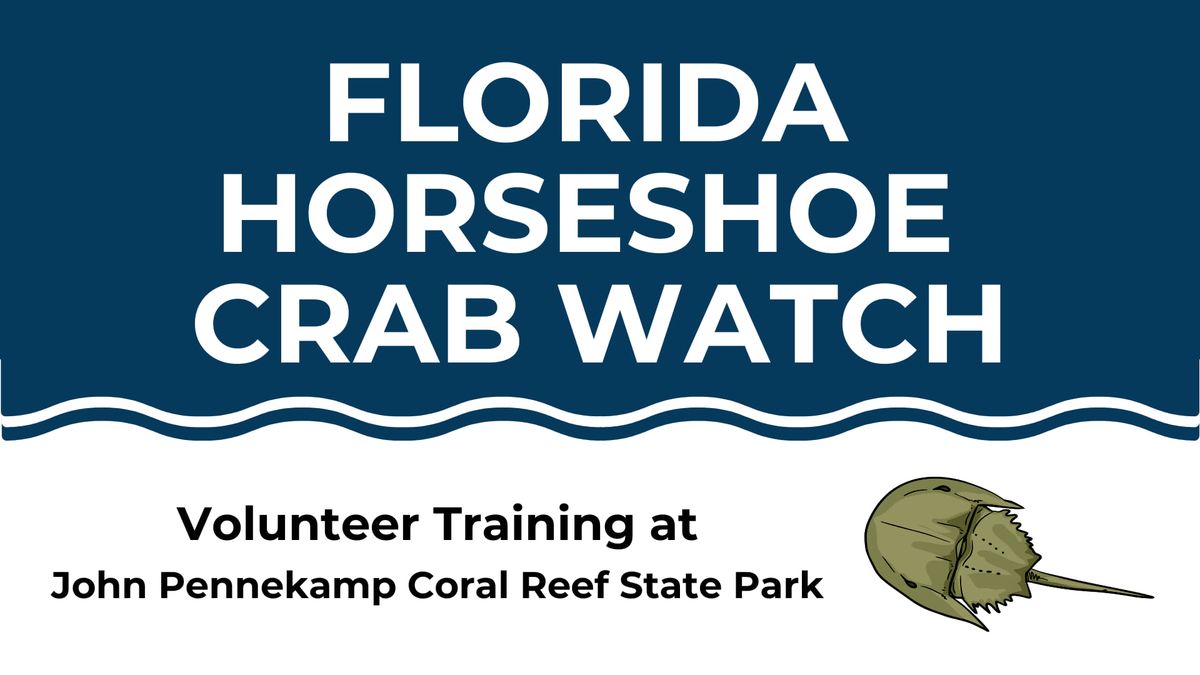 Florida Horseshoe Crab Watch Volunteer Training