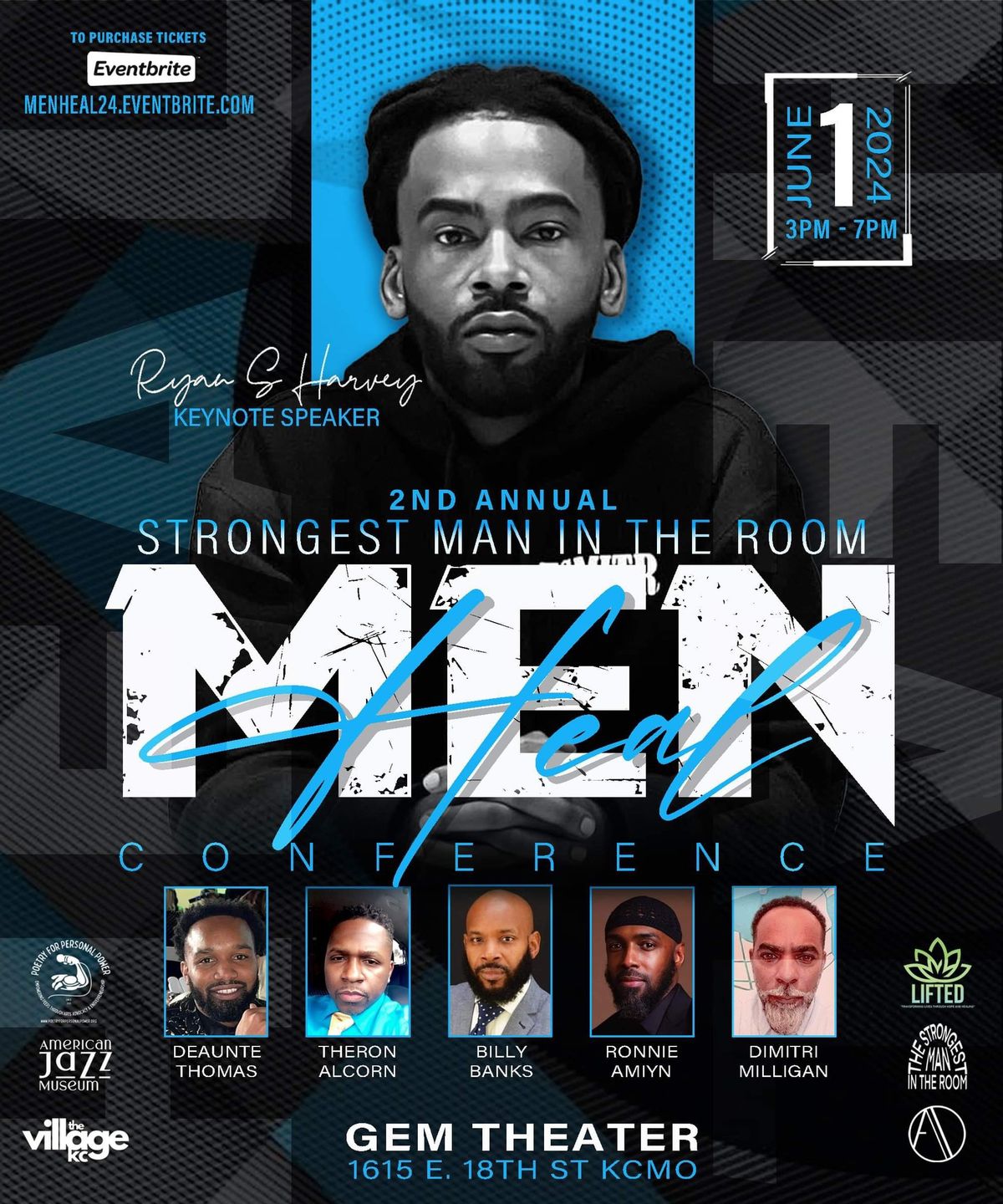 2nd Annual Strongest Man In The Room: Men Heal Conference