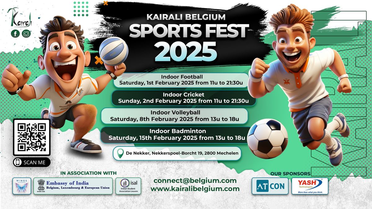 Kairali Belgium Sports Fest 2025