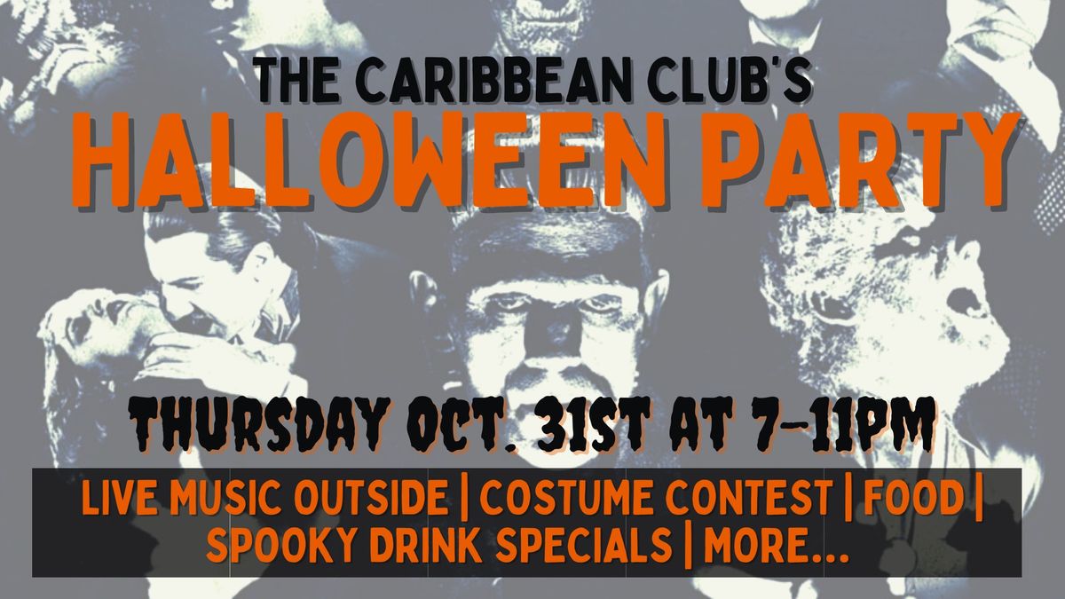 Halloween Costume Party with Live Music - Thursday, Oct. 31st