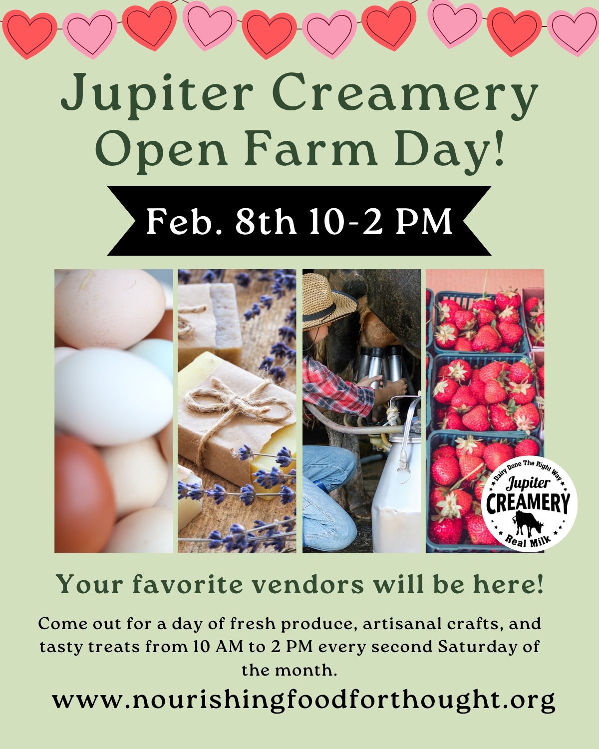 Open Farm & Farmers Market at the Jupiter Creamery