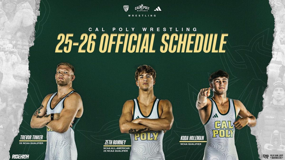 Parking Drexel \/ Cal Baptist at Cal Poly Mustangs Wrestling