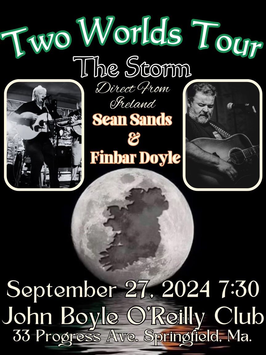 Finbar Doyle and Sean Sands at the JBO with special guest Jimmy McArdle