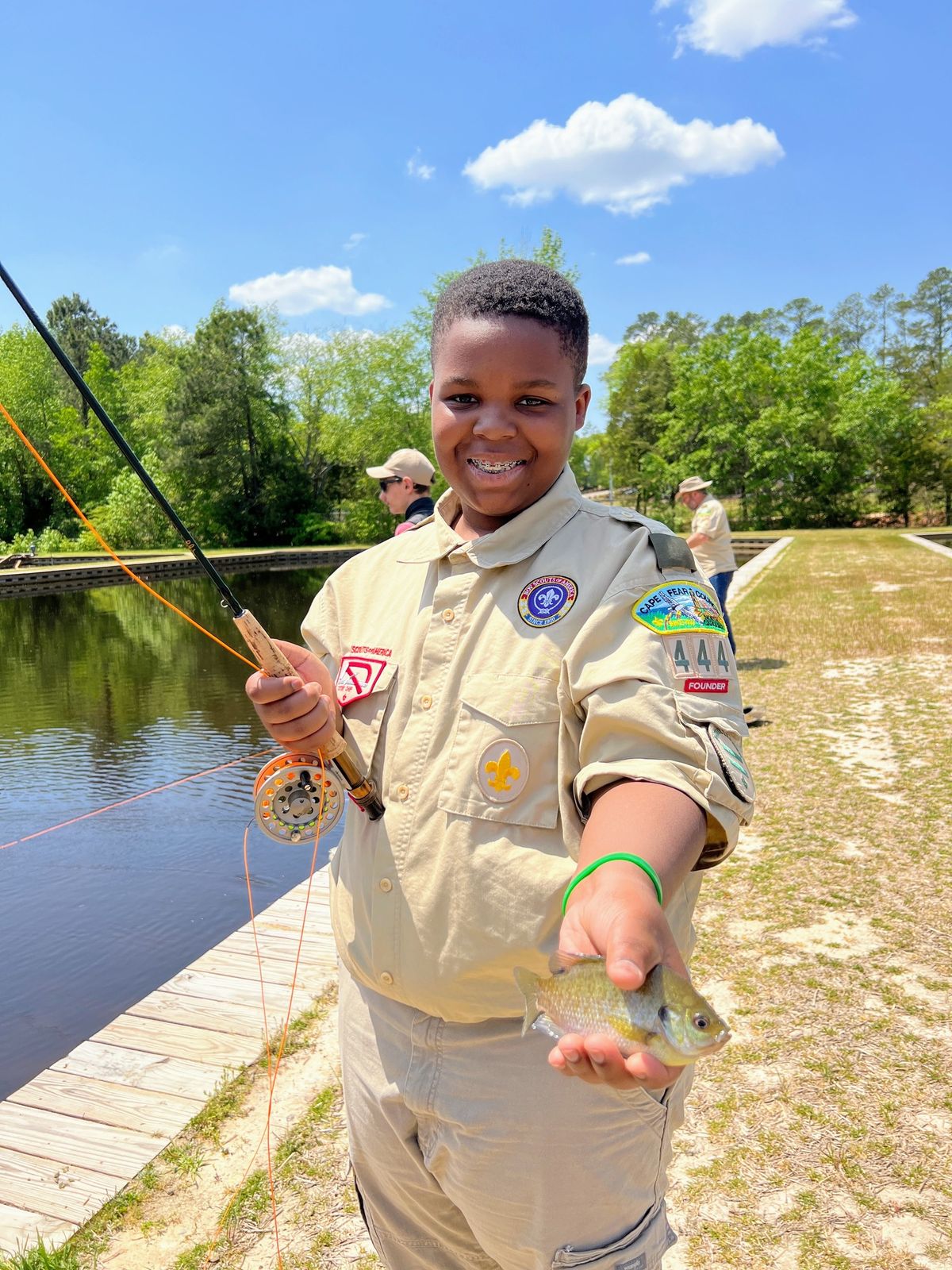 Scouting Fly-fishing Merit Badge Camp