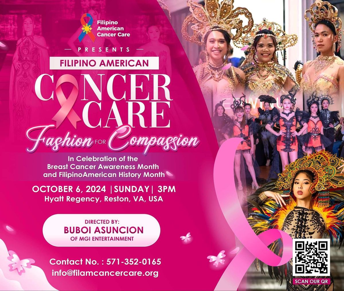 Filipino American Cancer Care Fashion for Compassion Charity Gala