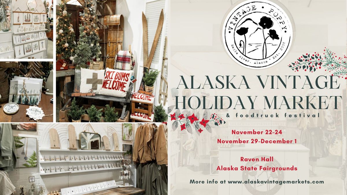 Vintage Poppy at the Alaska Vintage Holiday Market