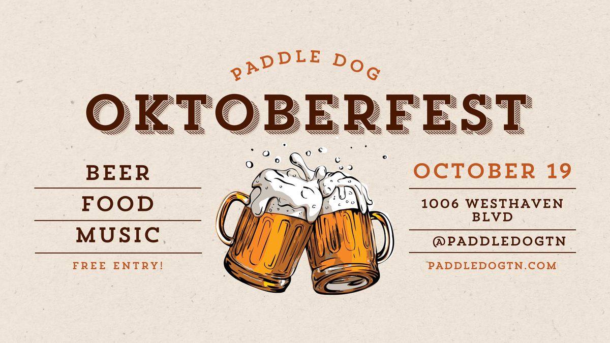 Oktoberfest at Paddle Dog