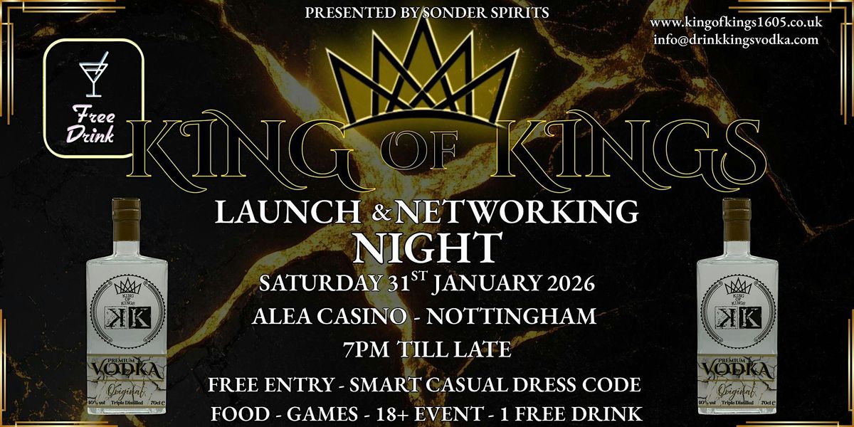 King of Kings Vodka - Launch Party
