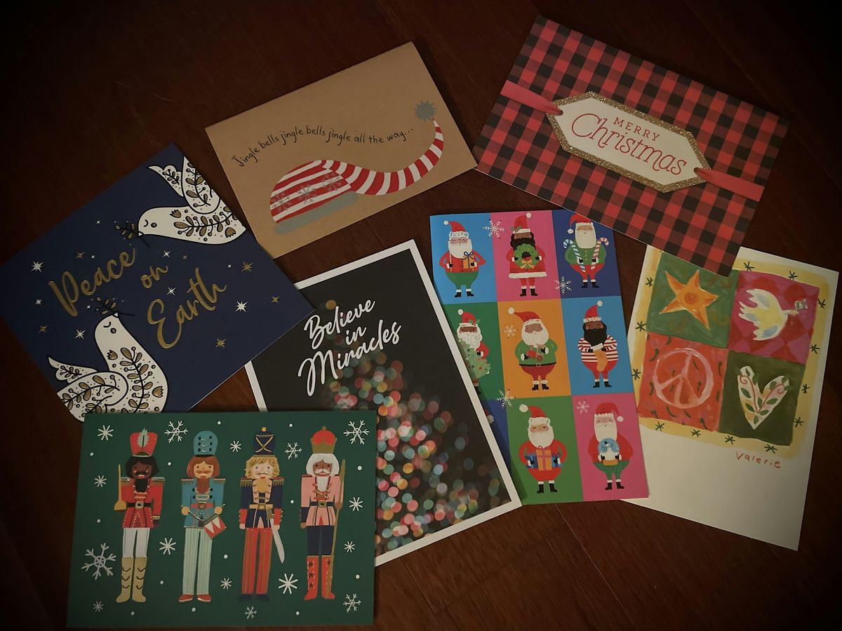 Holiday Card Writing Social