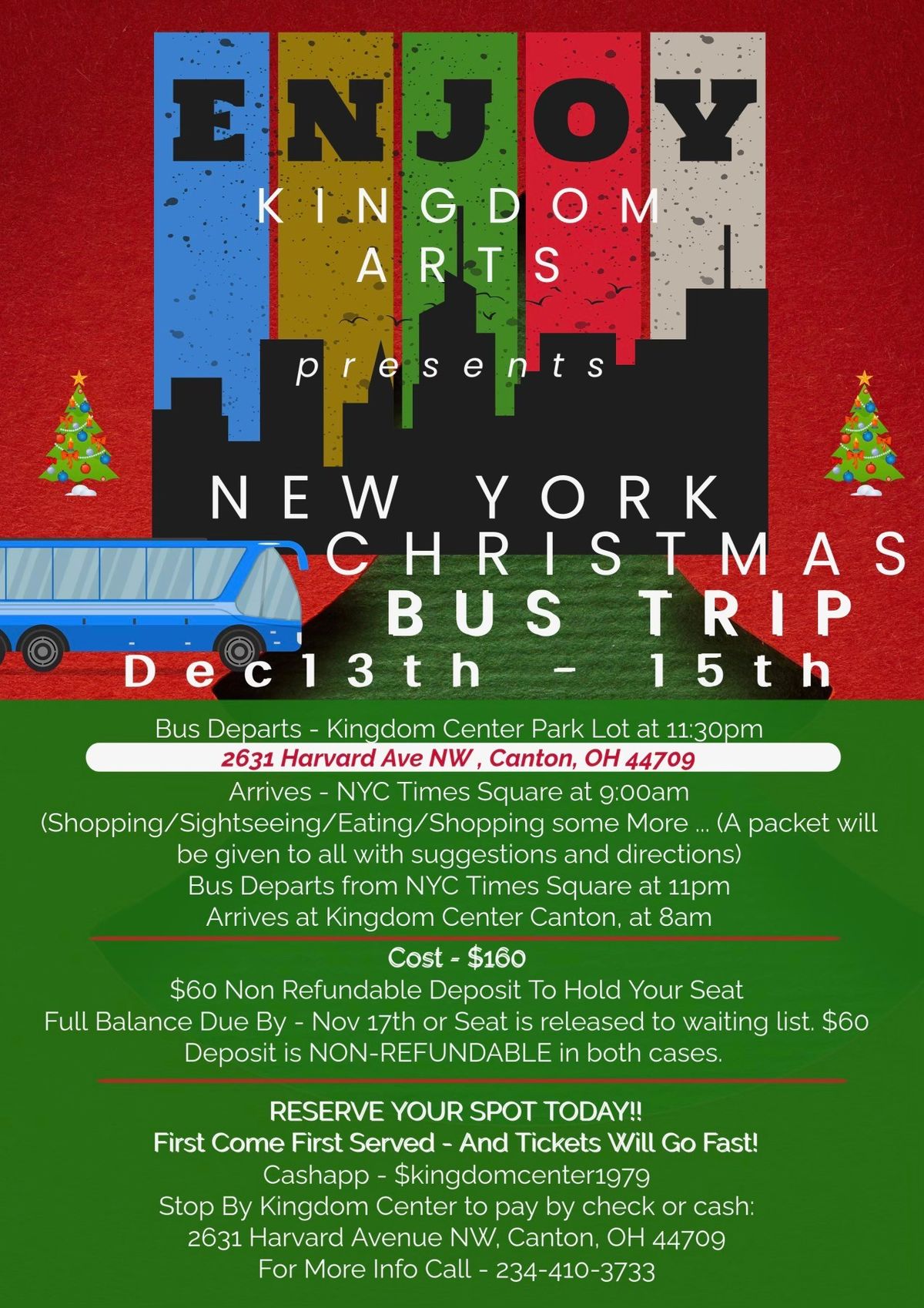 Shopping Bus Trip in NYC