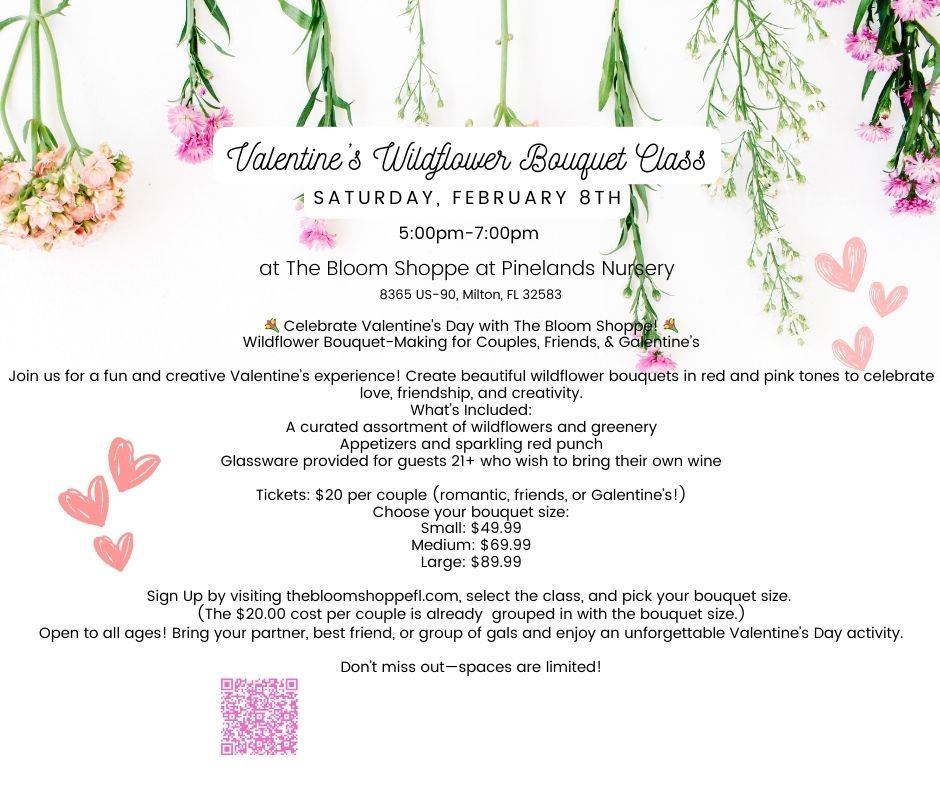 Wildflower Bouquet Class