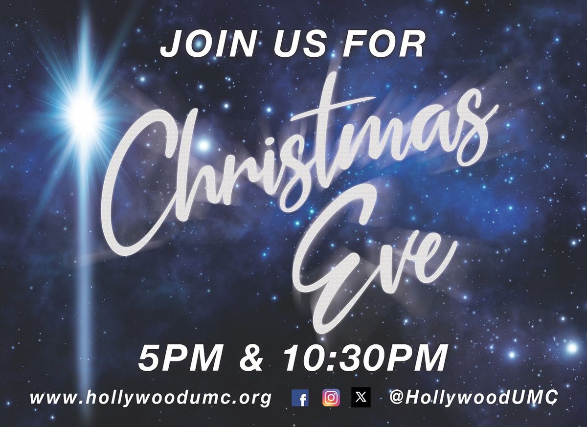 5PM - Christmas Eve Candlelight Service