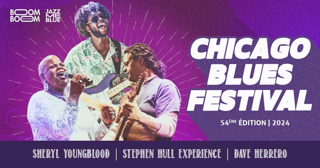 Chicago Blues Festival Stephen Hull Feat Dave Herrero & Sheryl Youngblood \u2022 le fil \u2022 21.11.24