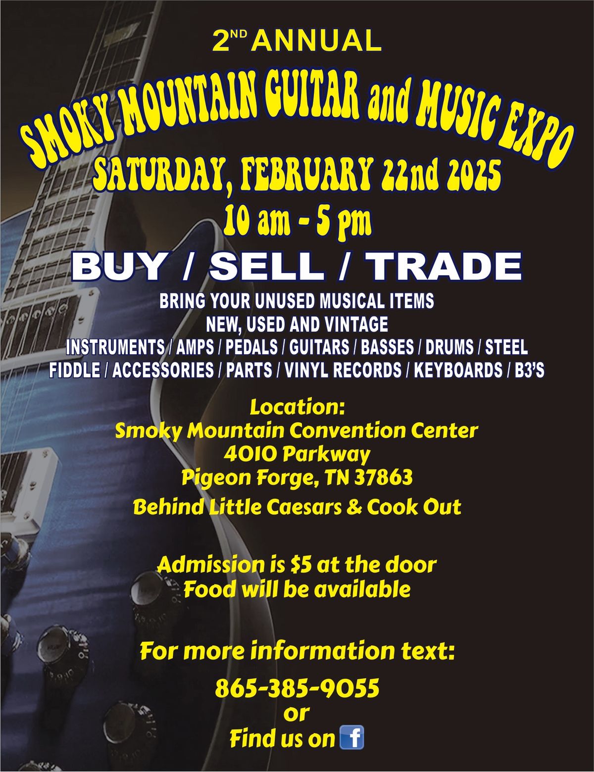 2025 Smoky Mountain Guitar and Music Expo