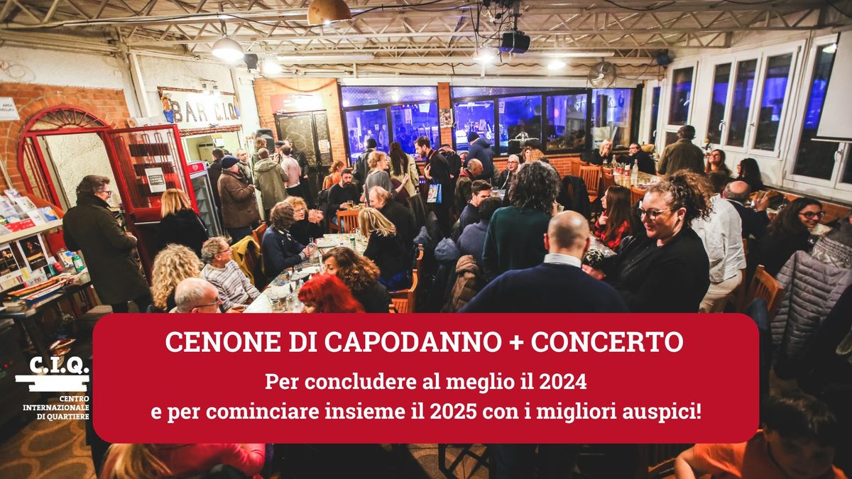 CENONE DI CAPODANNO + CONCERTO 