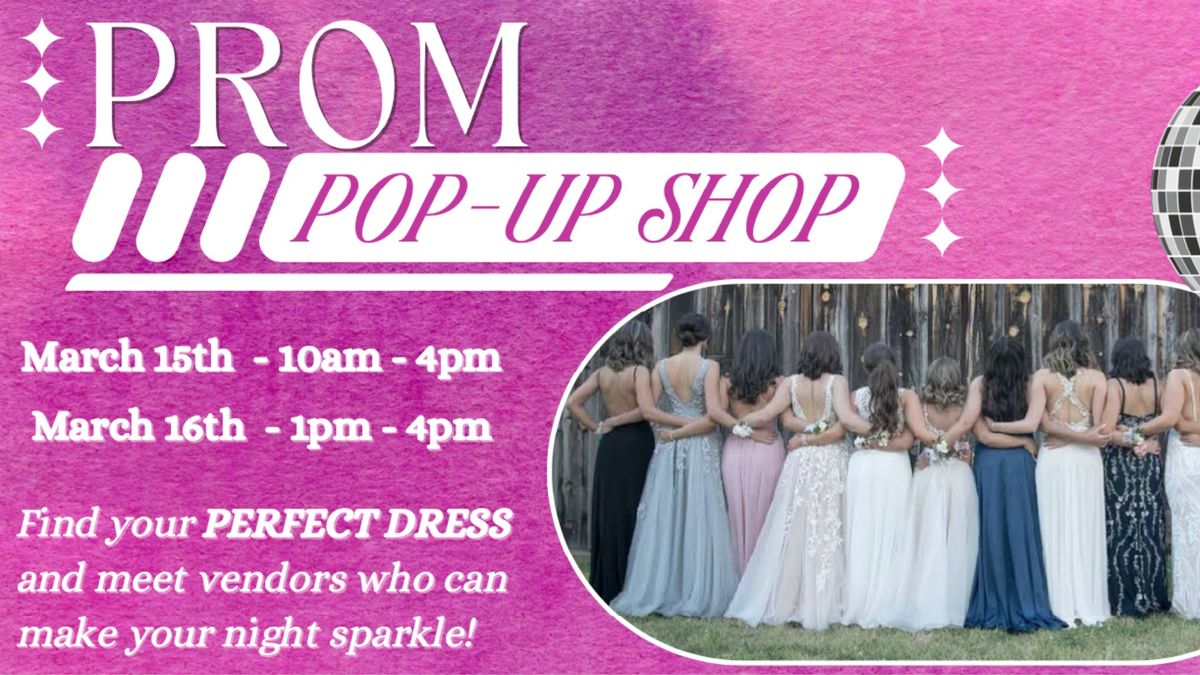 Prom Pop-up Shop 