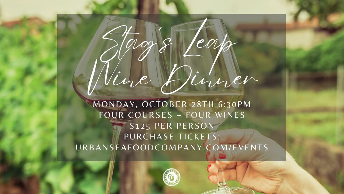 Stag's Leap Wine Dinner