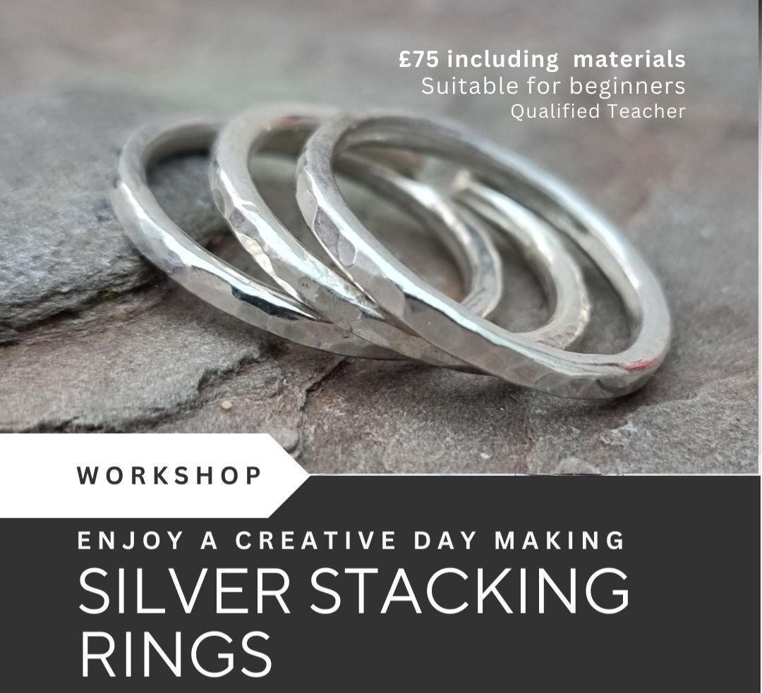 Silver Stacking Rings Workshop