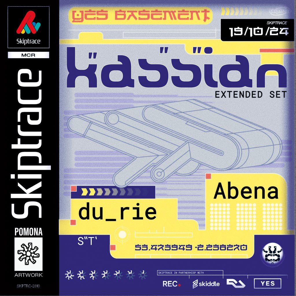 Skiptrace presents: Kassian (Extended Set), Abena & du_rie