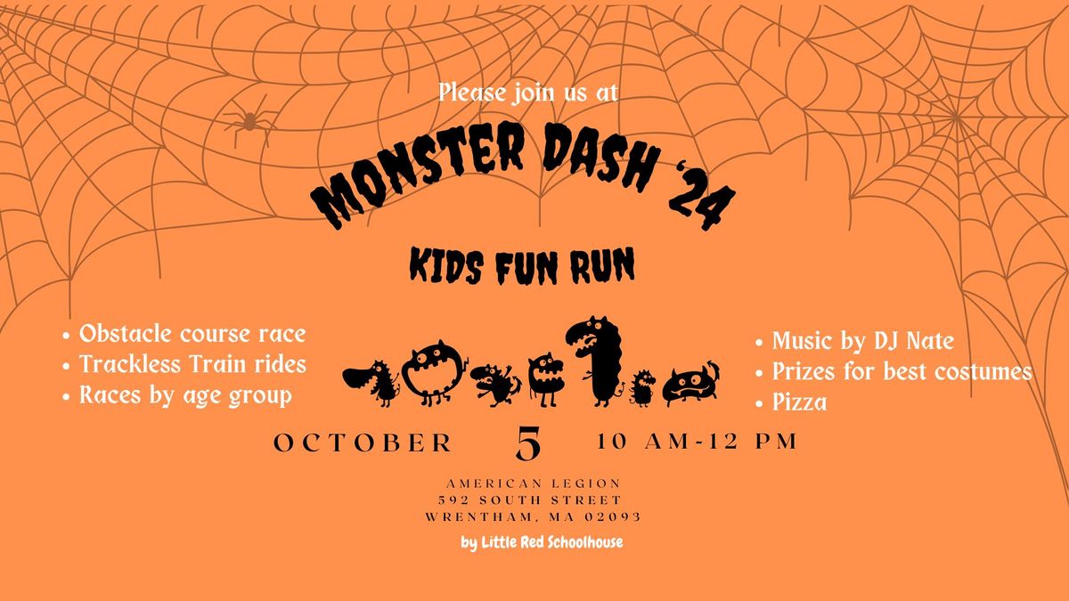 Monster Dash Kids Fun Run presented by the Little Red Schoolhouse