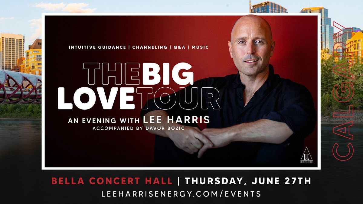 An Evening with Lee Harris - Bella Concert Hall SOLD OUT