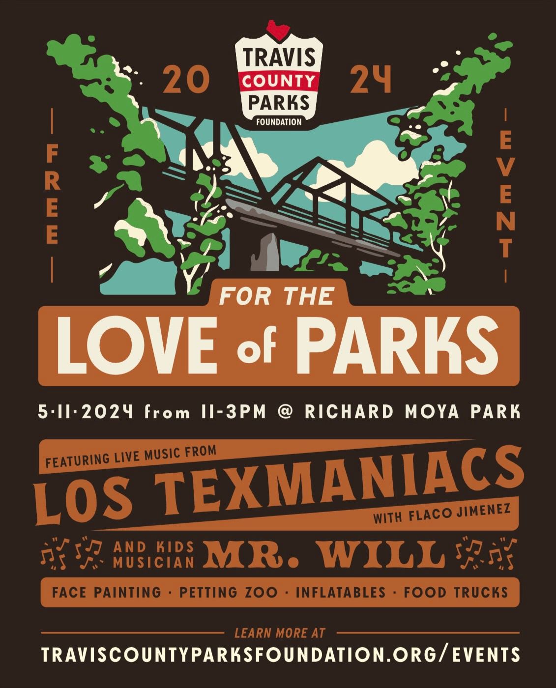 For The Love of Parks Annual Event