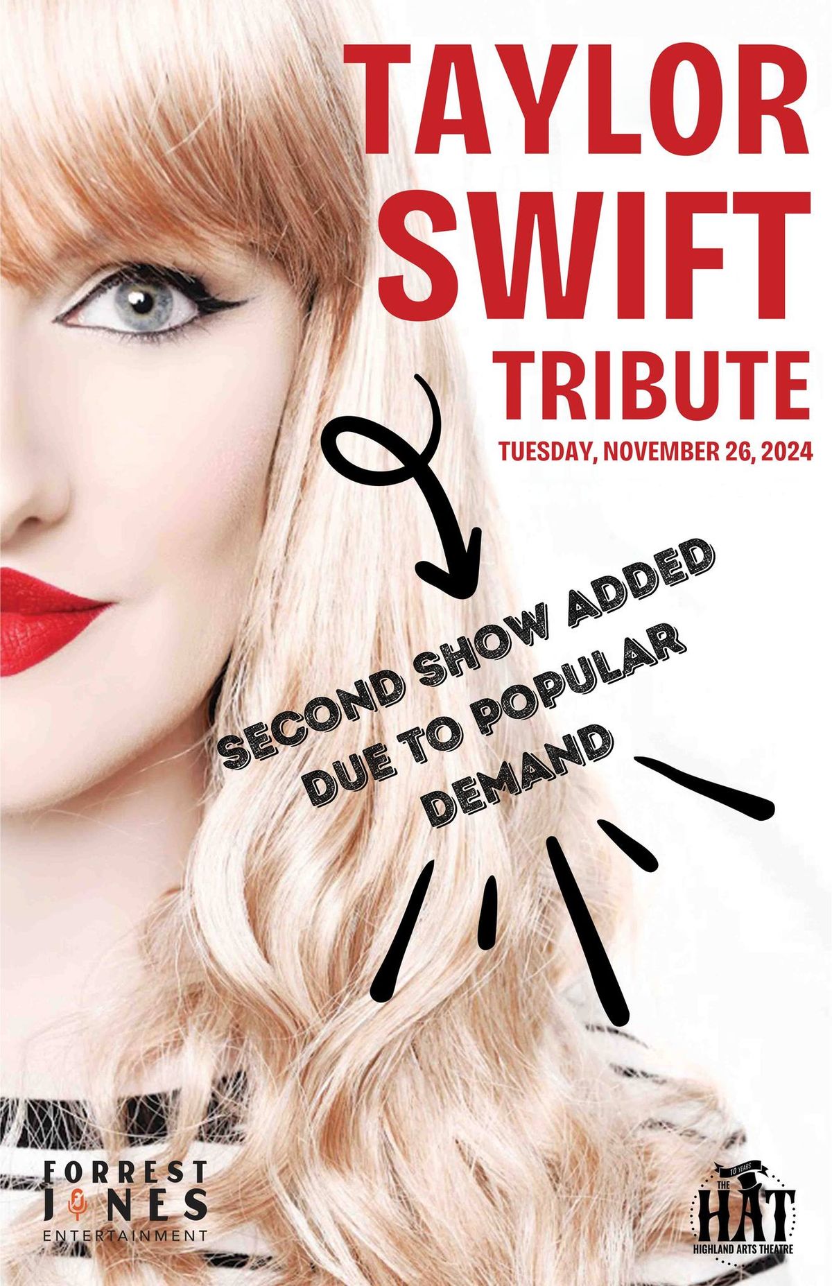 TAYLOR SWIFT TRIBUTE PARTY - HIGHLAND ARTS THEATRE - SYDNEY, NS - 2ND SHOW 
